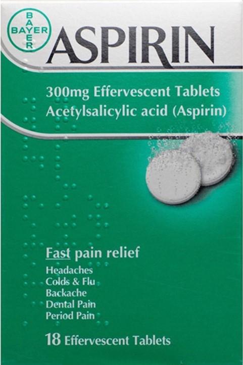 PHECC First Aid Response - Aspirin 300mg 